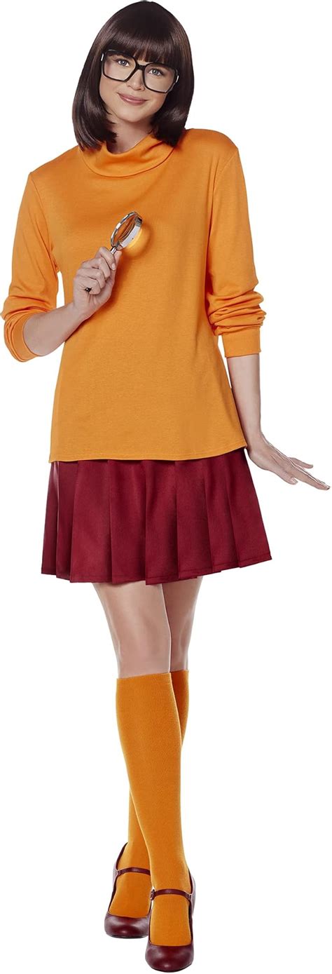 cosplay da velma|Amazon.com: Velma Costume: Clothing, Shoes & Jewelry